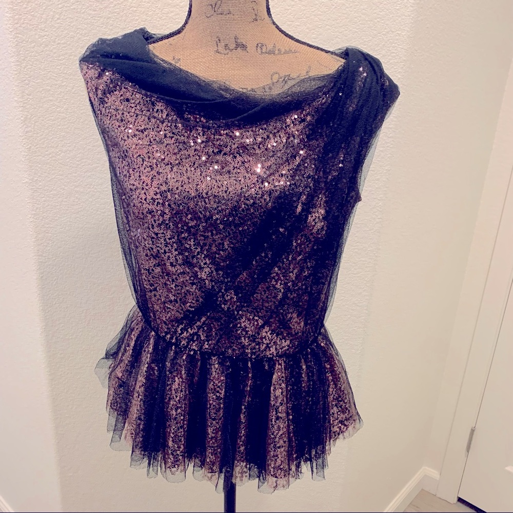 Anthropologie Byron Lars Tulle Top 8